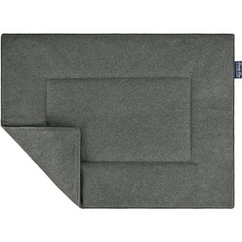Dandy Dog Dog Blanket Felt Dark Grey Washable Cuddly Robust Felt Look Made in Germany Size M