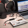 VTOP USB Audio Capture Card, Audio Grabber Recorder Device -