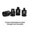 MIXPOWER 11 Pieces 3/8-inch Drive Pipe Plug Socket Set, SAE,