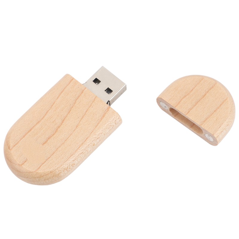 Wooden USB Stick Waterproof Anti Static Anti Magnetic USB Flash