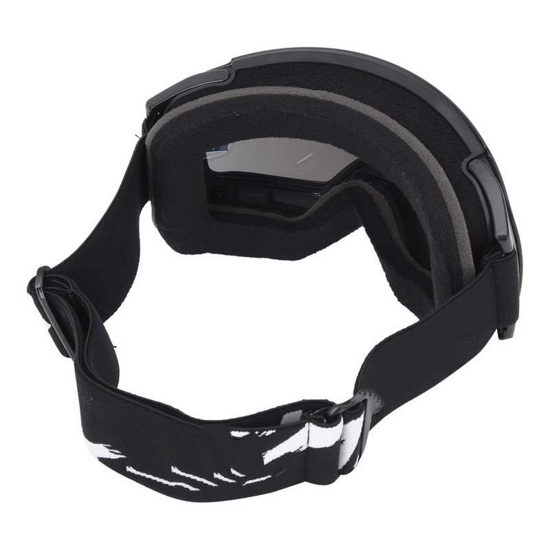 Outdoor Magnet Double Layer Antifog Skiing Goggles for Climbing Snowboardingsilver