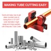 Mini Pipe Cutter, 3-22mm Adjustable Pipe Cutter Zinc Alloy Cutting