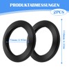 2pcs Toilet Seal for Thetford C2 C200 C250 C260 C400