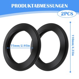 2pcs Toilet Seal for Thetford C2 C200 C250 C260 C400 C500