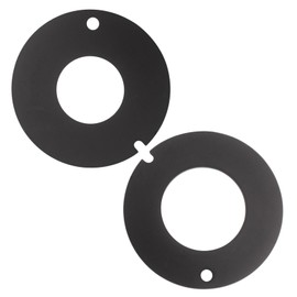 Llhhs 2Pack 385316140 & 385311462 RV Toilet Flush Ball Seal Kit for Dometic RV Toilet Seal Replacement,Black Rubber Seal for 2010,510/506+,510+/1006,1008/EcoVac 146-149 for Thetford RV Toilet Seal