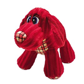 Will International WL2719 Dog Toy Mini Dog Pet Toy with Sounding Squeaker, Red