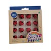 EPHVODI Ladybugs Cakes Decorations Edible Ladybug Shaped Hard Sugar Icing