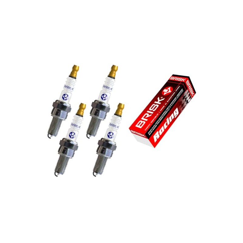 BRISK Silver Racing RR15YS-1 1723 Spark plugs petrol fuel LPG