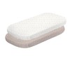 Bubba Blue Organic Cotton Co-Sleeper Fitted Sheets, Chestnut (Pack of
