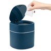 MAJOYLIFE Table Bin with Lid, 2 Litres, Mini Waste Bin