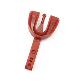 MOUTH GUARD-ADULT WITH STRAP-MAROON