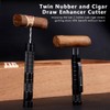 KEENSUN 6-in-1 Cigar Punch Pen Shape Tool Set Multitool with