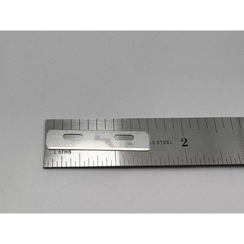 Schick Industrial Injector Blades 2 Hole Single Sided Slitter Slitting