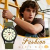 Simple Waterproof Watch for Men: Luminous Luminous Arabic Numerals Simulated