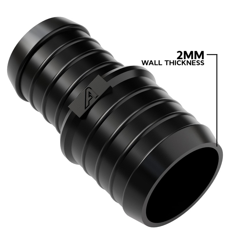 19mm > 13mm Plastic Hose Straight Fitting Reducer Pipe Reducing