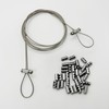 20 Pieces of M4 Wire Rope Clamps, 1/8 inch Rope,