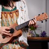 21 Inch Wooden Acoustic Ukulele Ukelele Uke Sapele Wood