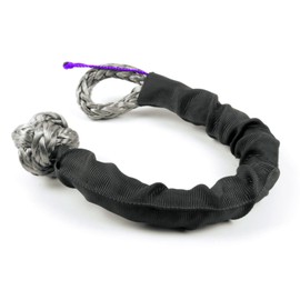 OS-Ropes unlimited® Dyneema® Offroad Soft Shackle, Grey, 12 mm, 300 mm Length, Extremely High Breaking Load with 5.7 Tonnes, Made in Germany, German Quality Craft