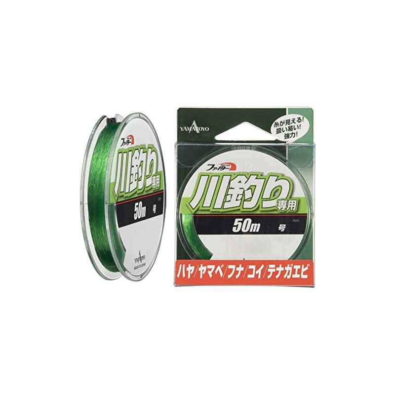 YAMATOYO New river fishing only yellow G 50m 2