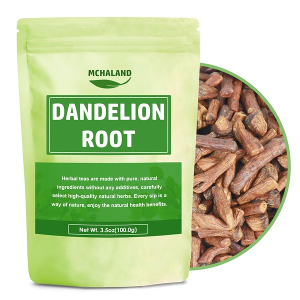 Premium Dandelion Root Tea, 3.5 ounces, 100% Natural Dandelion Tea,