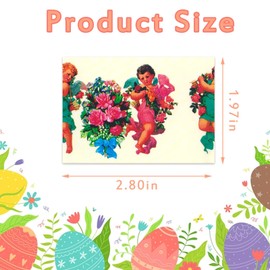 Hying Easter Egg Decorating Kit-Easter Heat Shrink Sleeves for 35 Eggs-Jesus Angel Pattern Egg Wrappers-Decorative Easter Egg Wraps-Pysanka Pysanky Egg Stickers for Easter Party Decorations