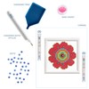 DIAMOND DOTZ Flower Power Kit with Frame Floral Diamond Painting