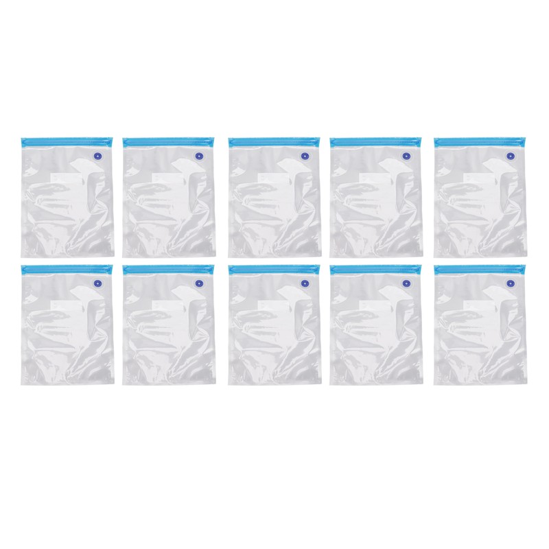 10Pcs Food Vacuum Bag Odorless Space Saving Vacuum Sealer Bag
