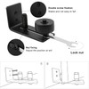 Wilktop Adjustable Floor Guide Set of 2, Sliding Door Runner,