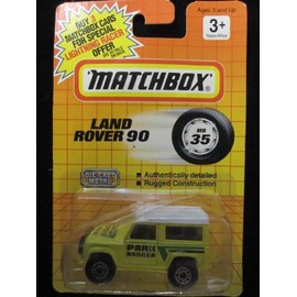 Land Rover 90 Park Ranger Matchbox Collectible Car #35