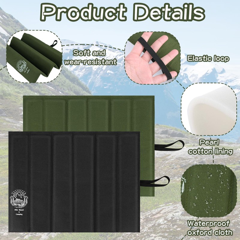 Vylyciy Pack of 2 outdoor seat cushions