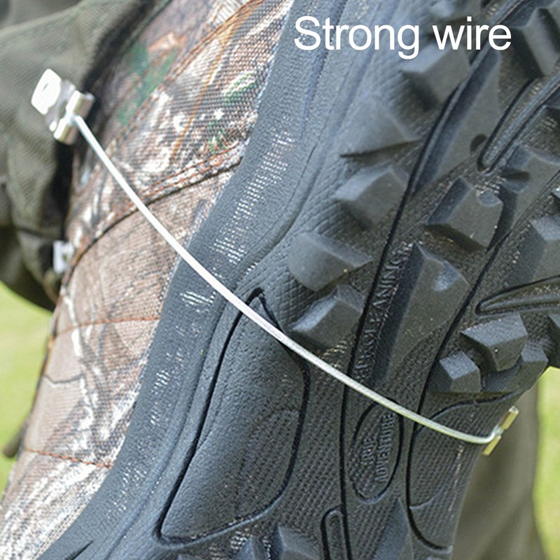 Hunting Snake Gaiters Outdoor Camping Snake Boot Gaiter Waterproof Hunting