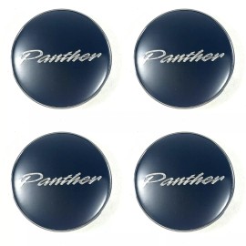 Panther x4 PANTHER AKUZA Wheels MATTE BLACK Wheel Rim Center Cap # PCW3B-60 / LG1009-13