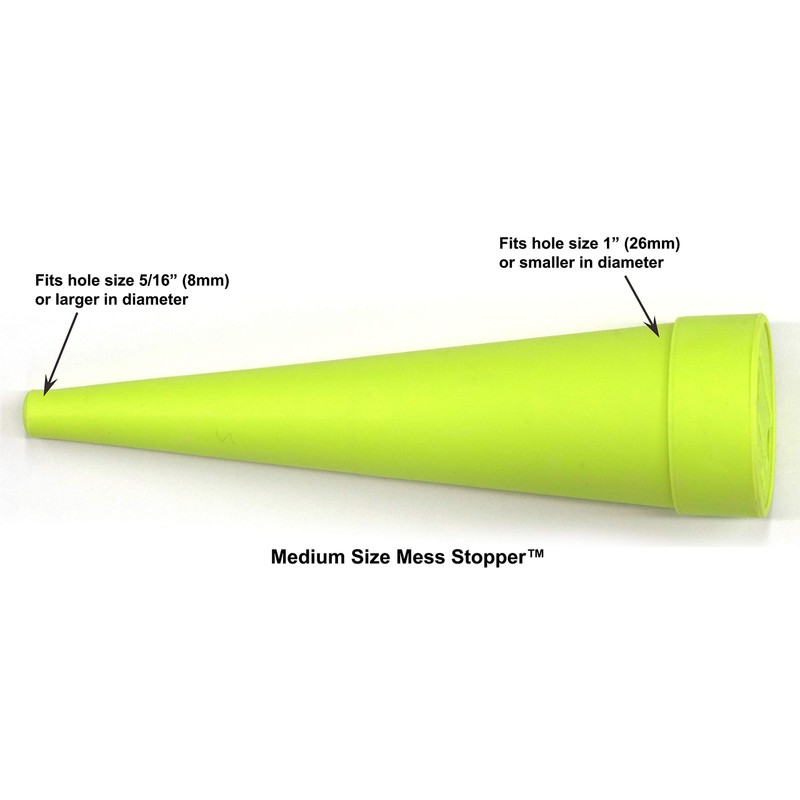 Mess Stopper Hydraulic Oil Service Plugs, 4 Medium, 10 Small