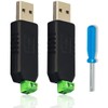 Greluma Pack of 2 USB to RS485 Converter Adapter CH340