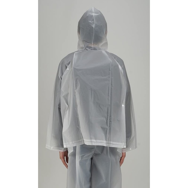 Kajimeiku Rain Suit, Backpack, Top and Bottom Set, Eco-friendly EVA