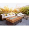 Skyflame Linear Stainless Steel Drop-in Fire Pit Pan and Burner