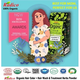 Radico Organic Hair Colour Ash Blonde 100 g