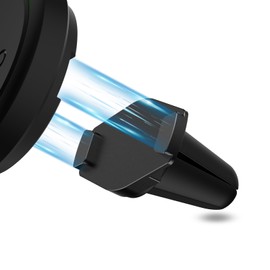 Berrihop Magnetic Car Air Vent Mount for OOONO NO2, Solid Metal Car Mount with Built in Magnets, Compatible with OOONO CO-Driver NO2 Speed Camera Alarm