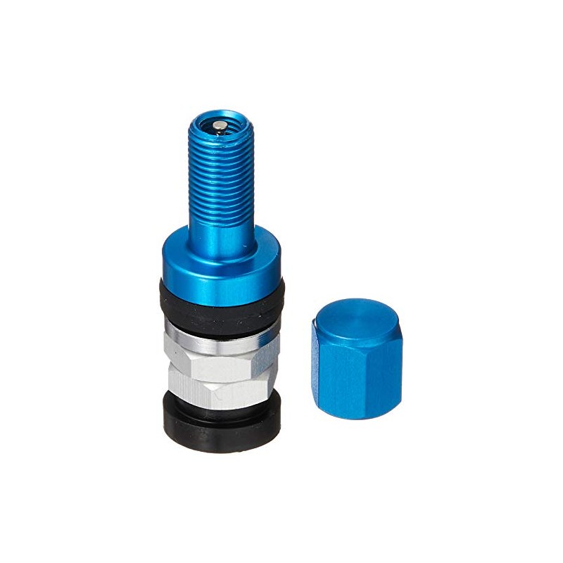 KYO-EI(協永産業) インサイドバルブ (軽合金アルミ製) 14φ 39mm ブルー S27A2YBL