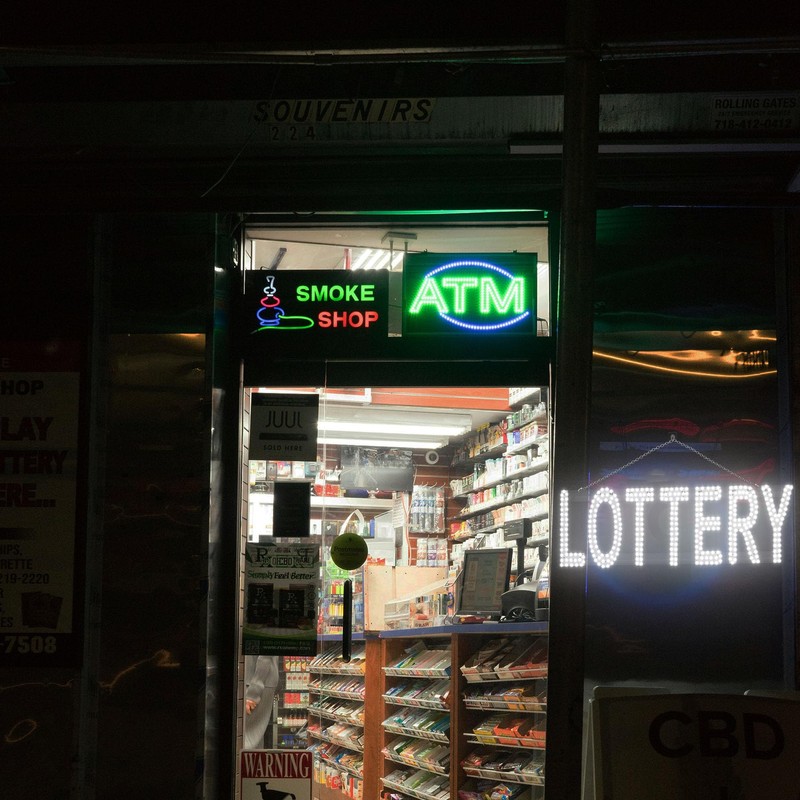 LED LOTTERY Sign for Business,30"x10" LOTTO Grocery Shop Store Sign