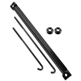 7445360060 Battery Hold Down Kit Fit for Toyota Land Cruiser FJ80 RFJ80 1990-1998 Lexus LX450 1995-1998, Battery Mounting Bracket Kit with 304 Stainless Steel J-bolts and Nuts