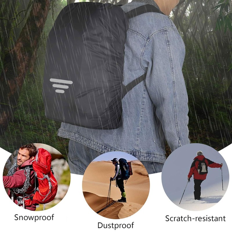 EULAPGOE Waterproof Backpack, Waterproof Motorcycle Backpacks Cover, Provides Durable Protection