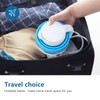 Aigostar Sapphire 30LDC Travel Foldable Kettle with Cool Touch Handle,