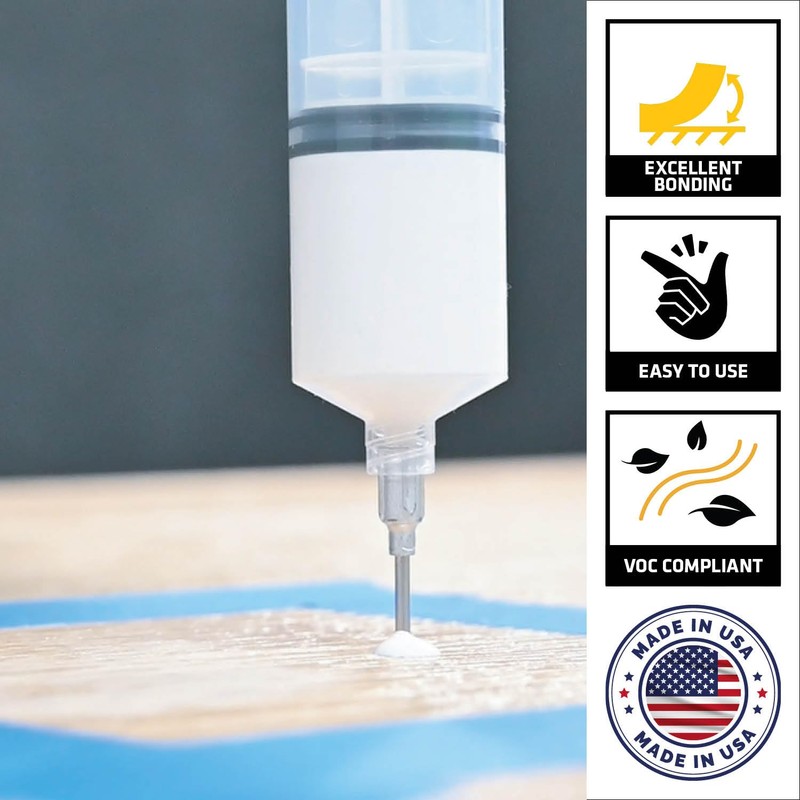 Sika DriTac - Professional Wood Floor Repair Adhesive - White