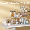 Delamu 2 Sets of 3-Tier Bathroom Under Sink Organizers and