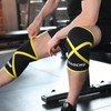 QIAOCHU Compression Knee Sleeve (XXL, Yellow)