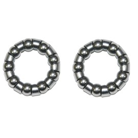 2 x Weldtite 1/4" Bottom Bracket Caged Precision Bearings