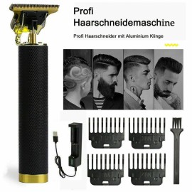 Vintage T9 Professional Trimmer Hair Clippers Cutting Beard Cordless Barber Shaving Machine