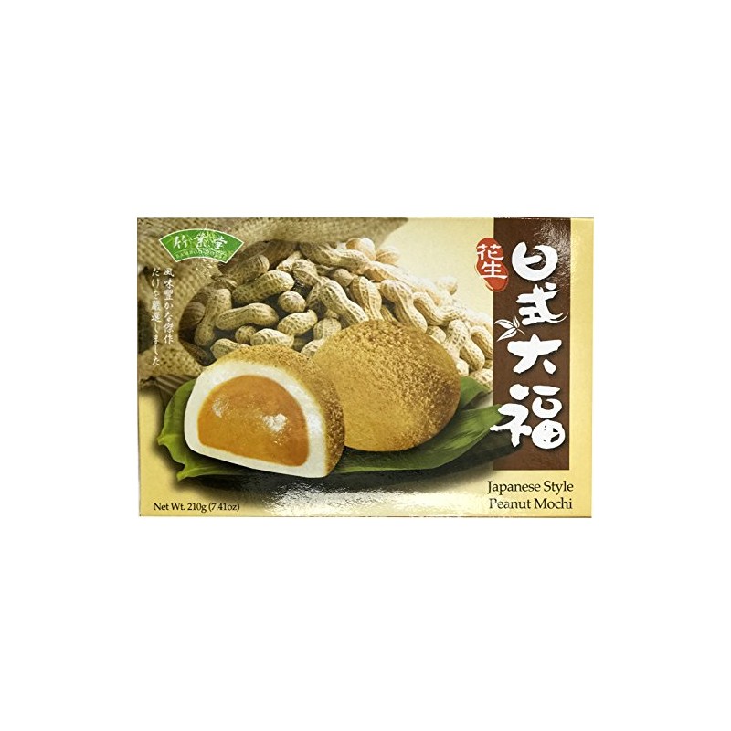 日式大福　Bamboo House Japanese Style Mochi - Peanut 7.41oz x 6pk
