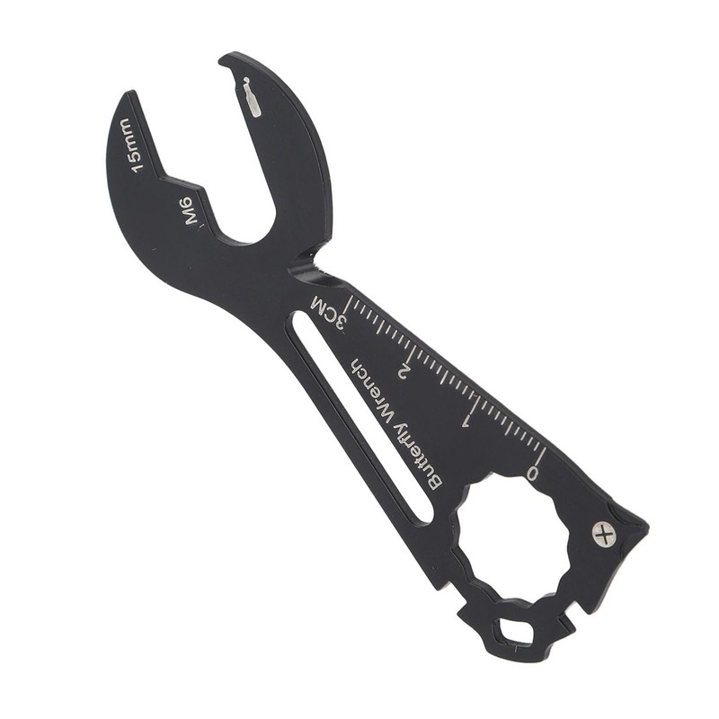 11 in 1 Outdoor Wrench Multifunctional Bottle Opener Keychain Screwdriver